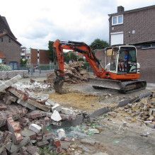 Grondverzetwerkzaamheden tuin