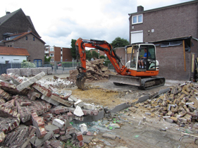 Professionele sloopwerken